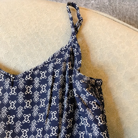 XHILARATION Navy flowy sleeveless dress - Picture 2 of 5